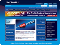 Sky Poker Lobby